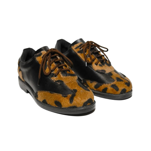 PELT OXFORD (Leopard Pattern Shoes) - Hover Image